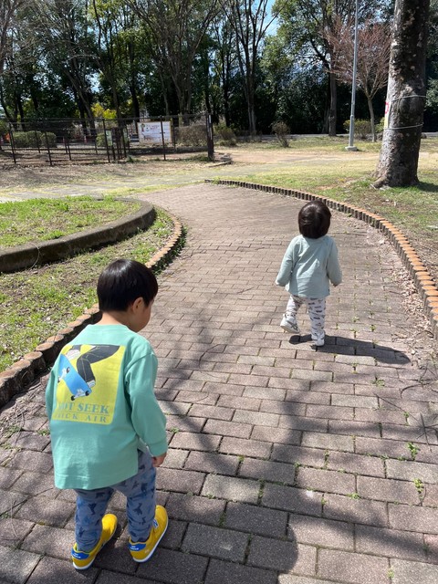 広いSAでのお散歩タイムはいい気分転換に♪